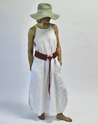 Linen Dress - Sleeveless